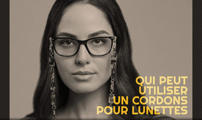 Cordon pour lunettes : L'accessoire indispensable pour une vie sans souci