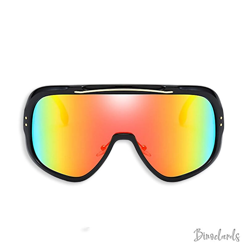 Grosses lunettes de soleil homme multicolor | Binoclards