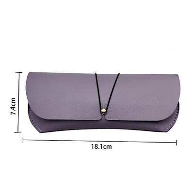 Dimension d'un étui à lunettes standard en cuir violet